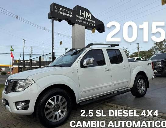 NISSAN FRONTIER 2.5 SL 4X4 CD TURBO ELETRONIC DIESEL 4P AUTOMÁTICO NISSAN FRONTIER 2.5 SL 4X4 CD TURBO ELETRONIC DIESEL 4P AUTOMÁTICO